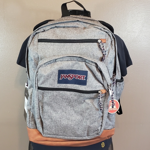 Jansport Other - Jansport Cool Student Gray Letterman Backpack